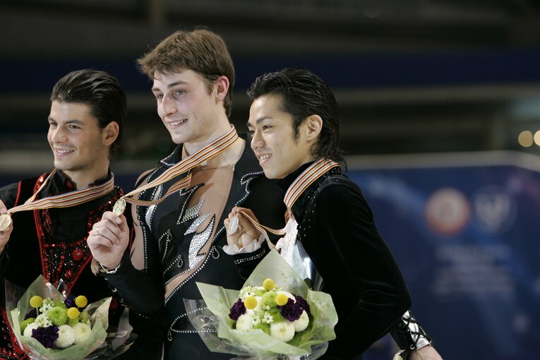 2007年世界選手権、銀メダルに　©Takuya Sugiyama