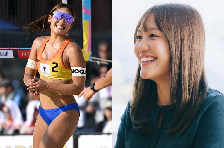 春高ヒロイン→ビーチバレーで活躍する菊地真結のインタビュー（第2回） ／ photograph by Asami Enomoto