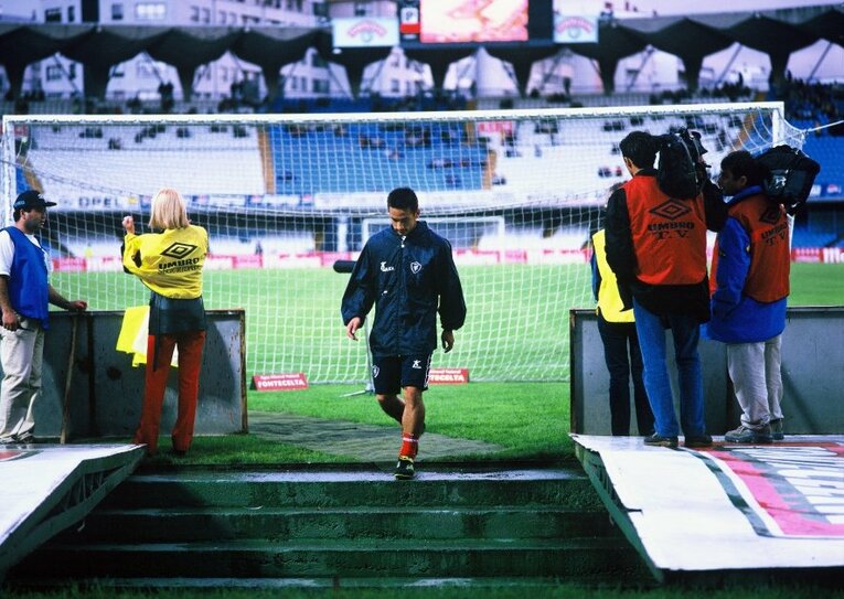 ペルージャ時代の中田英寿　©Sports Graphic Number