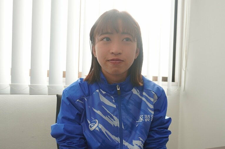 1月の大阪国際女子マラソン後には「まだ実感が湧かない」と話していた小林。そこからとんとん拍子の大躍進となった　©︎NumberWeb