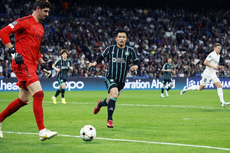 「キヨウゴ、マエダ、レオみんな…」W杯選出の前田大然、落選も古橋亨梧＆旗手怜央がレアル戦で奮闘… 少年サポとカメラマンが語った“愛”(20)