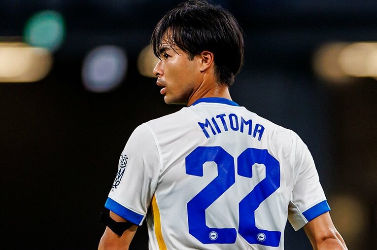 ブライトンの左の攻撃を担った三笘薫。プレミア屈指のサイドアタッカーの24-25シーズンを英国人記者はどう見たか ／ photograph by Kiichi Matsumoto