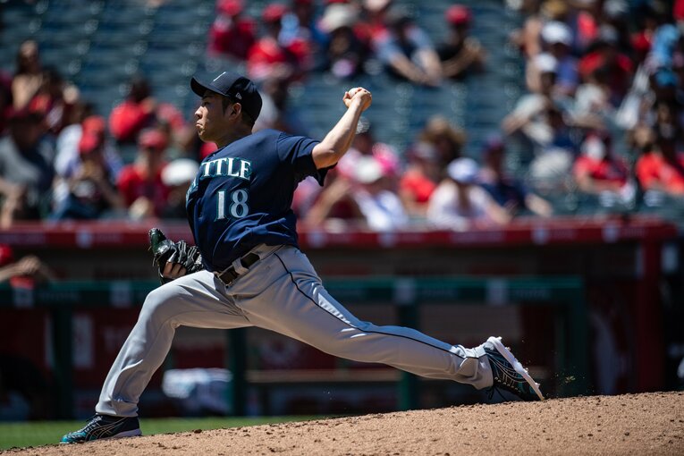 マリナーズ時代の菊池雄星　©Nanae Suzuki