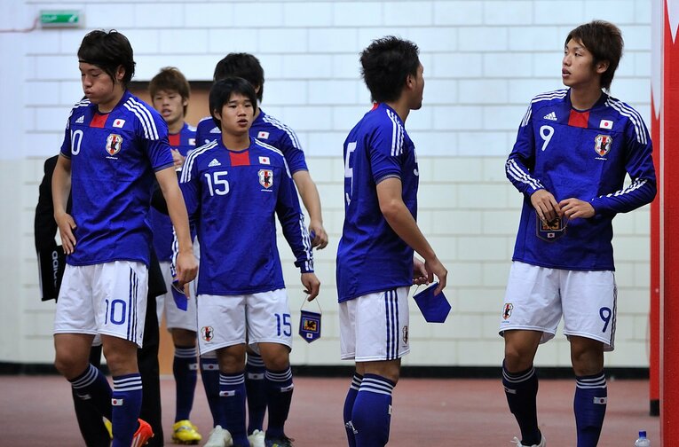 ロンドン五輪予選で活躍した山田直輝（15番）。世代を象徴する選手の一人だった（2011年11月）　©︎Takuya Sugiyama