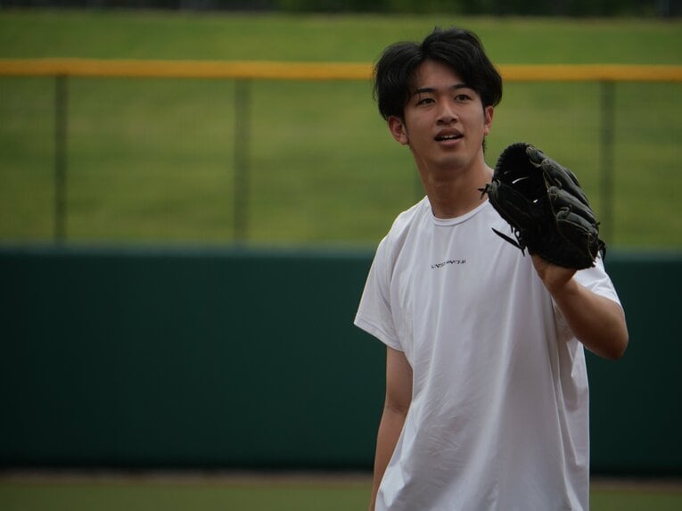 この3月に中京大中高校を卒業した宮内渉吾（18歳）©︎Norifumi Nishio
