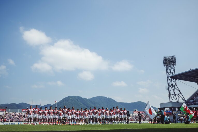 2025年7月5日ウェールズ戦（ミクニワールドスタジアム北九州）　©︎Kiichi Matsumoto