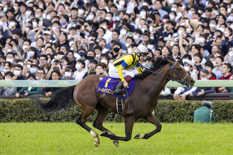 ソールオリエンスが皐月賞で記録した上がり3ハロン「35秒5」は驚異的だった　©Photostud