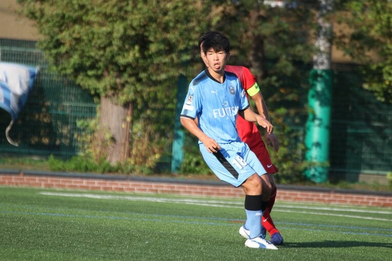 川崎フロンターレU-18・宮代大聖（ヴィッセル神戸）©︎Takahito Ando