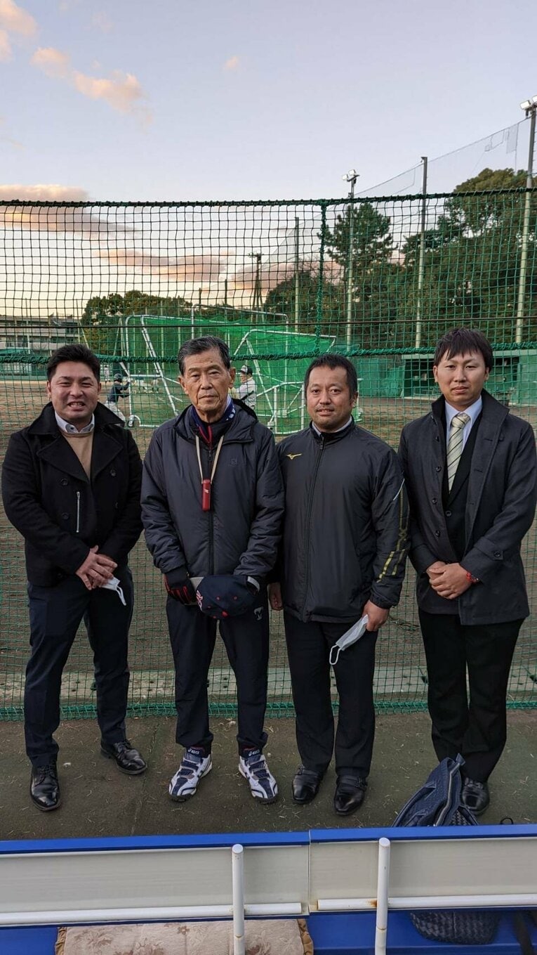 【加美農野球部とは？】横浜の元監督、渡辺元智氏の元にも訪れていた…　©Yuki Kashimoto