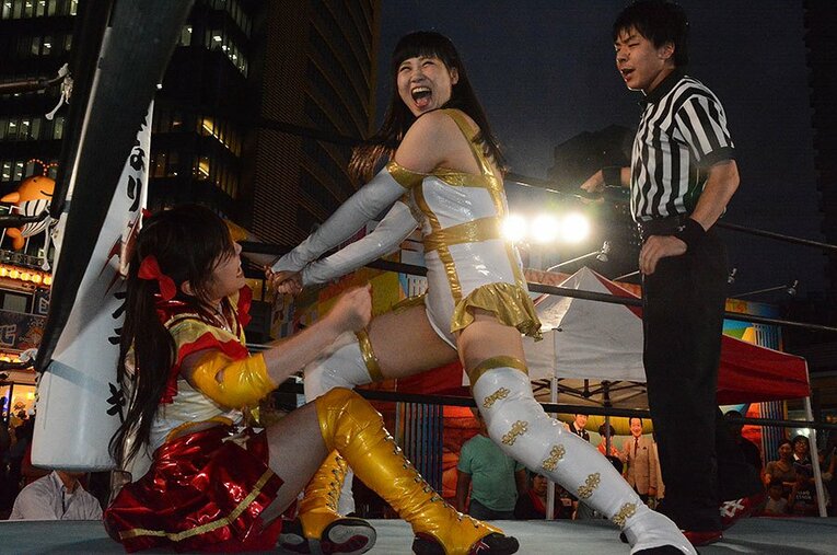 昨年タイトルマッチを経験し、試合ぶりへの評価も上がっている辰巳リカ。 ／ photograph by Norihiro Hashimoto