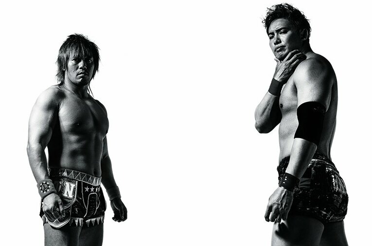 プロレス2016特集 新日本プロレス表紙ver.用カット（NumberPLUS 2016 08） ／ photograph by Tadashi Shirasawa