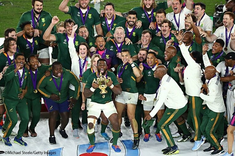 南アフリカ代表 ／ photograph by Michael Steele/Getty Images