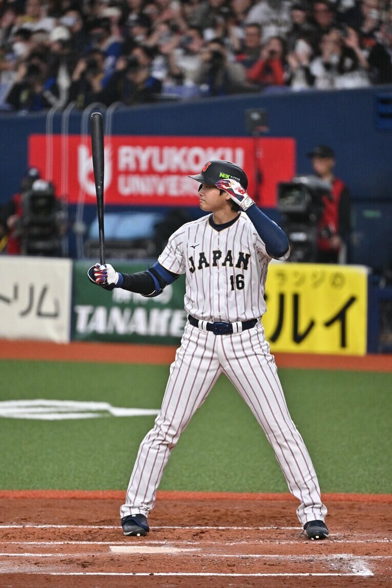 大谷は試合ではノーヒットだった　©Hideki Sugiyama