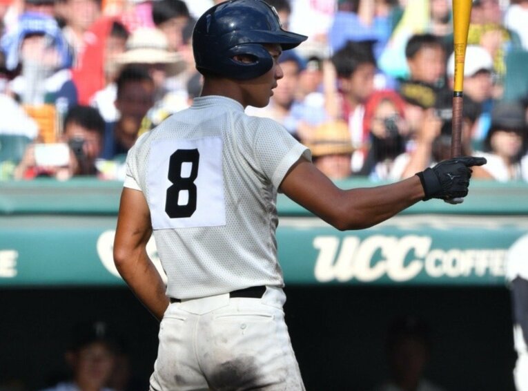 2018年の夏の甲子園を盛り上げた大阪桐蔭高・藤原　©︎Hideki Sugiyama