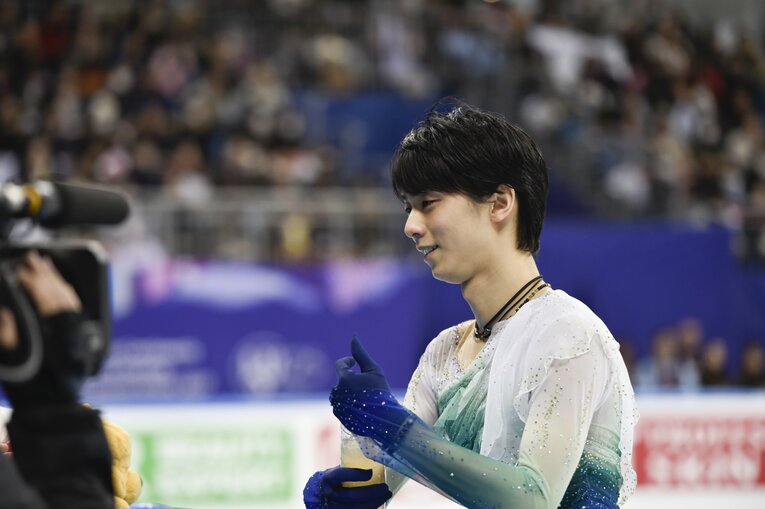 2017年2月、四大陸選手権のフリー　©Asami Enomoto