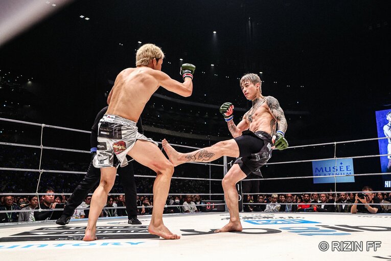 『超RIZIN.3』朝倉未来vs.平本蓮　©RIZIN FF