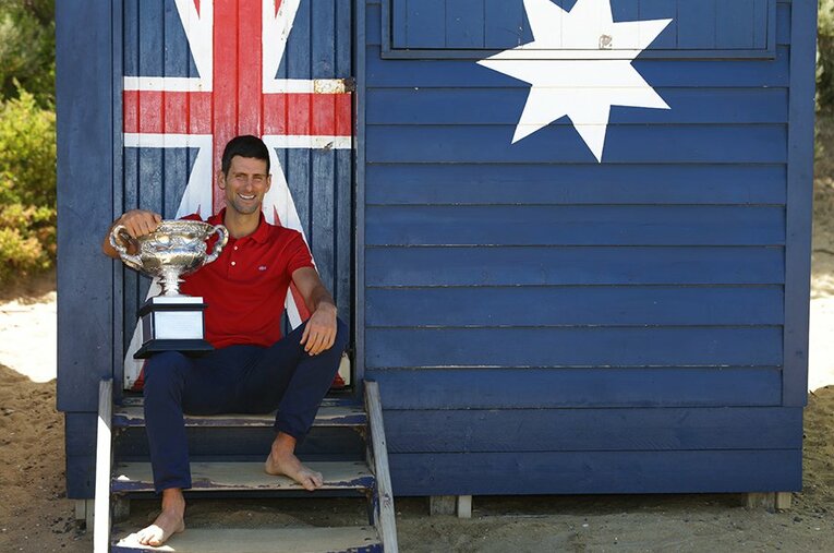 全豪通算9度目の優勝――強すぎるジョコビッチとBIG3時代はいつまで続くのだろうか ／ photograph by Hiromasa Mano