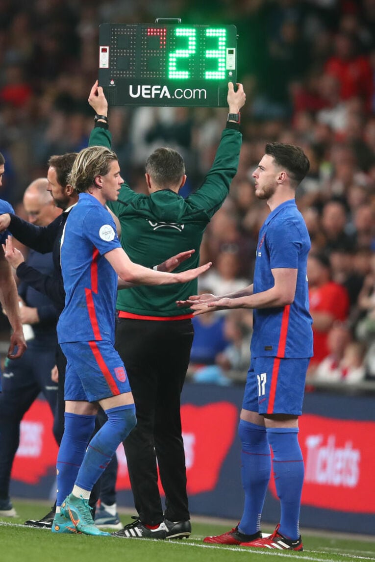 キャラガーとライスはイングランド代表でも有望視される　©Getty Images