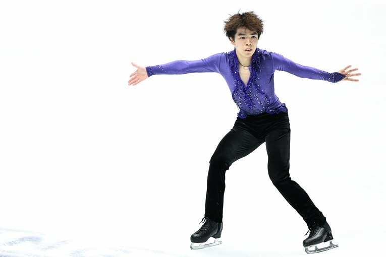 佐藤駿／NHK杯SPの演技　©️Asami Enomoto