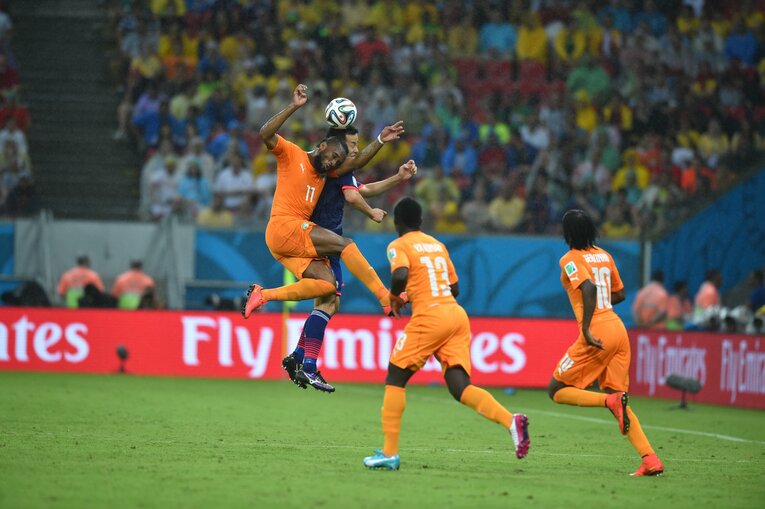 2014年ブラジルW杯　©︎JMPA