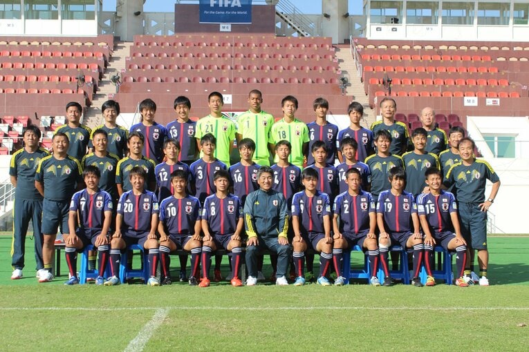 2013年U-17W杯に出場した日本代表　©︎Takahito Ando