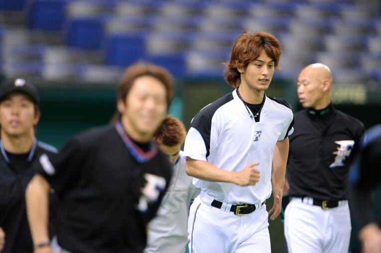 2008年、日本ハム時代　©Toshiya Kondo