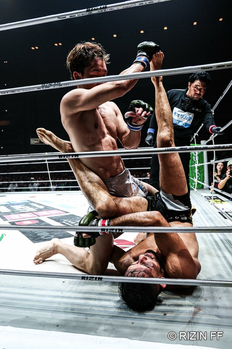 『超RIZIN.4』朝倉未来vs.クレベル・コイケ　©RIZIN FF