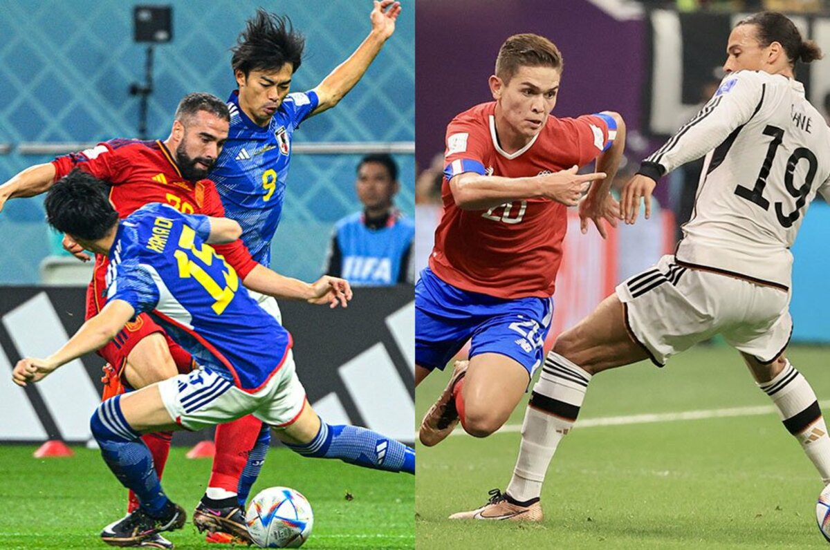 世界で絶賛 W杯日本の首位通過 E組順位表 このままいくと が分刻みで変動しすぎな件 3位転落危機もあったけど サッカー日本代表 Number Web ナンバー