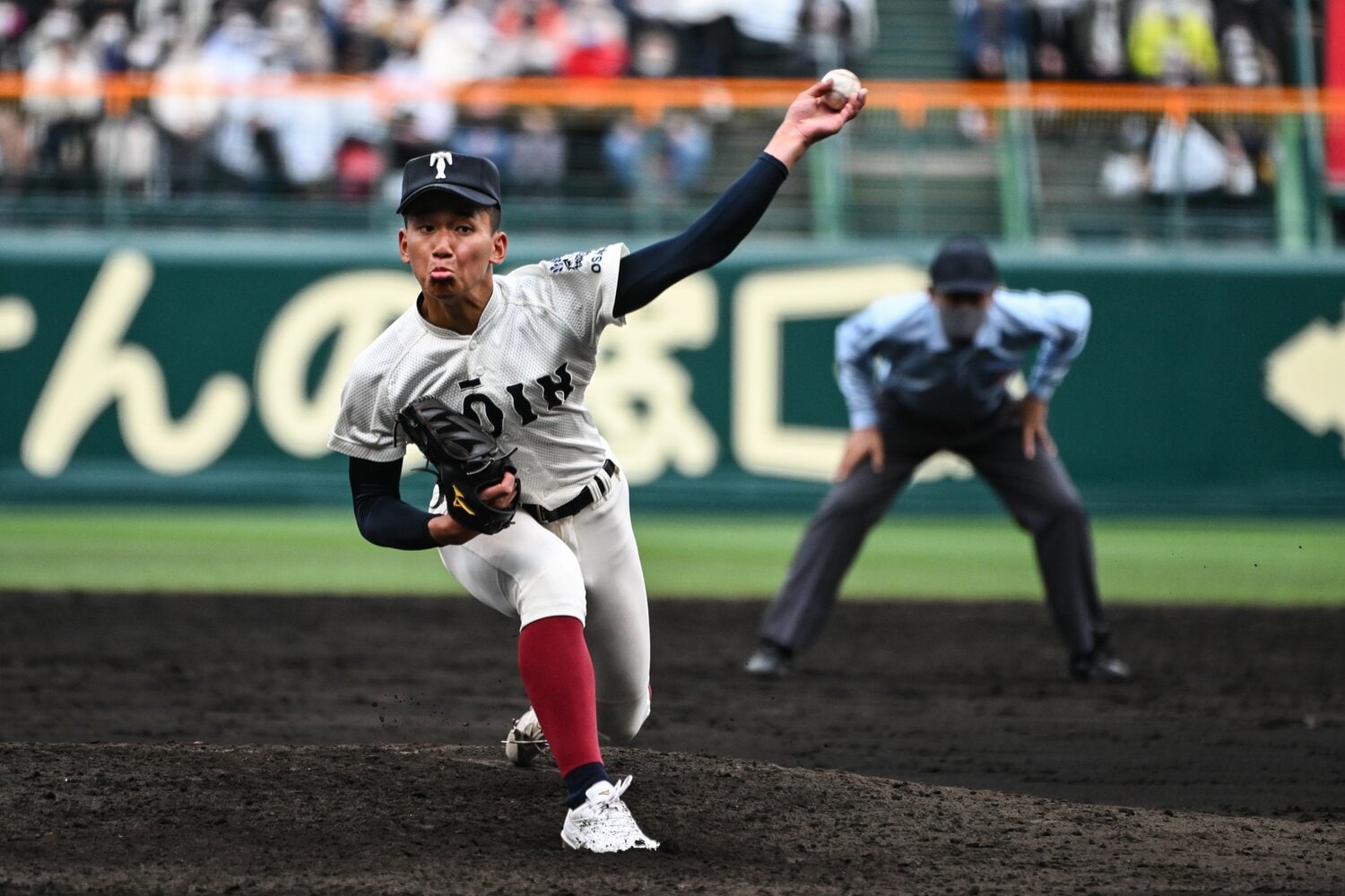 前田悠伍投手（2年）／179cm75kg、左投左打　©Nanae Suzuki