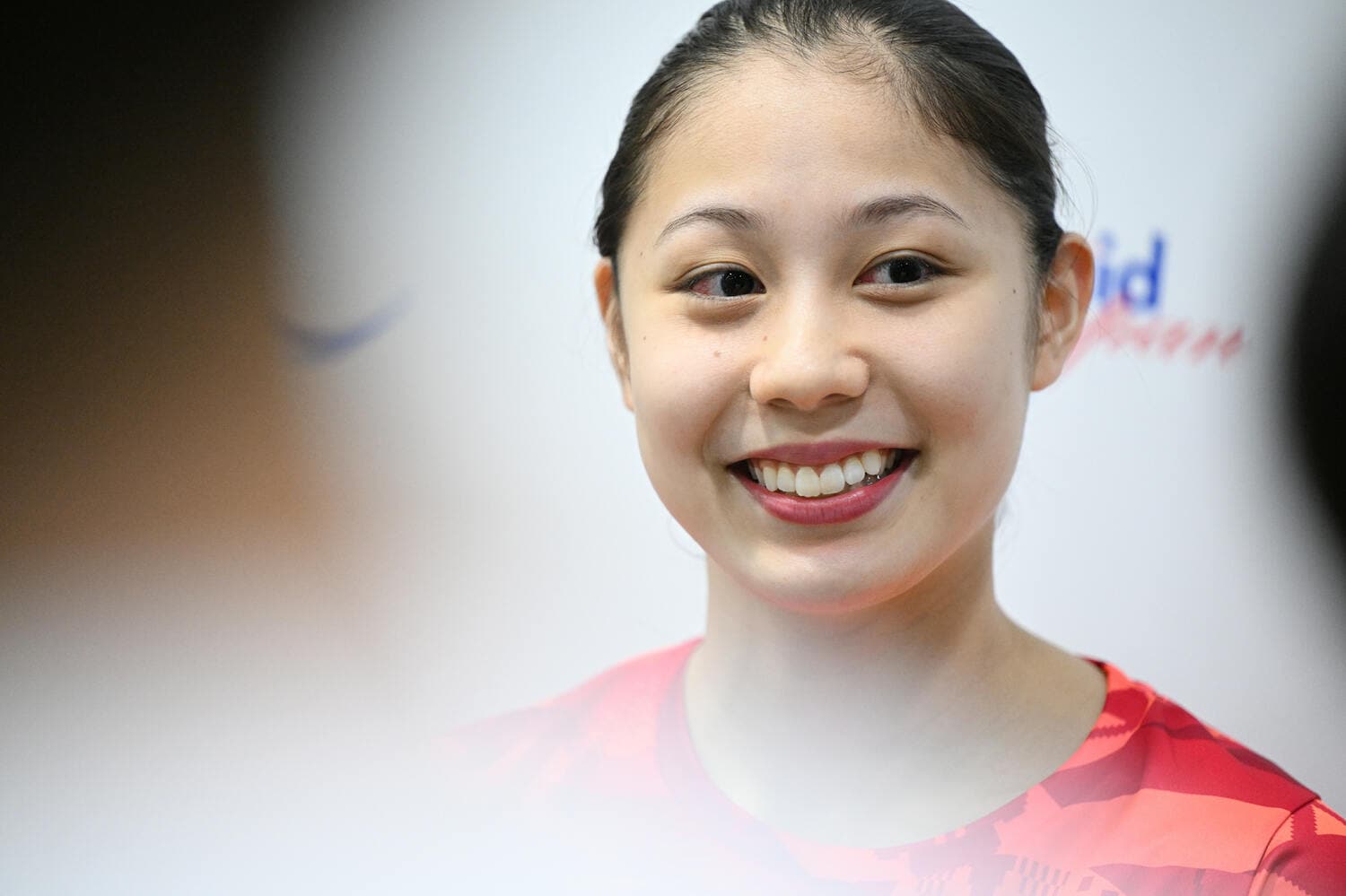 元プロ野球選手の父を持つ、日本チーム最年少の16歳・比嘉もえ　©AFLO