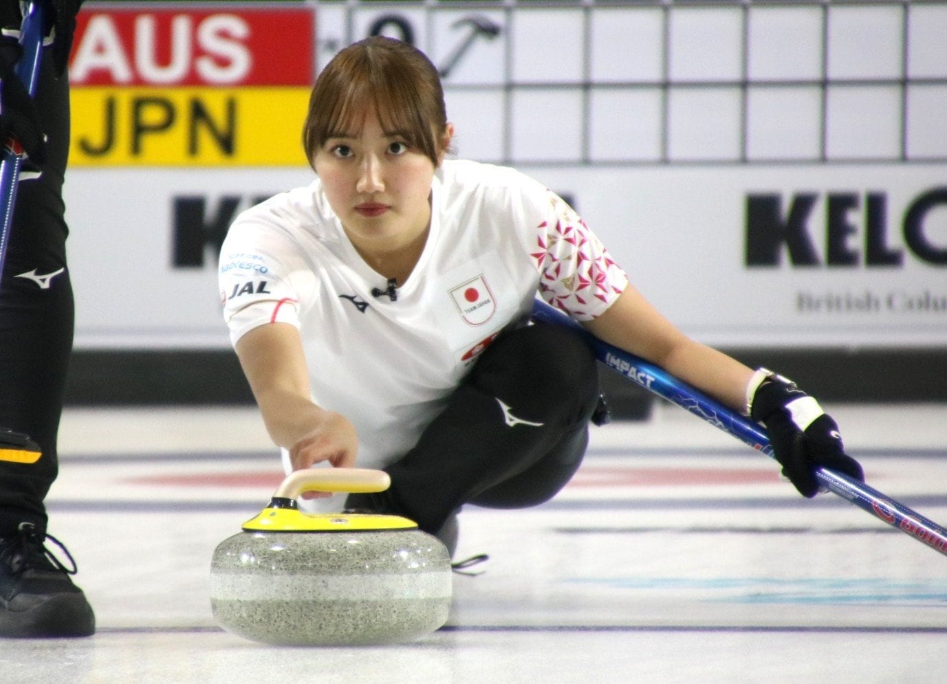 小野寺佳歩に代わって出場した小林未奈の活躍も光った ©JIJI PRESS