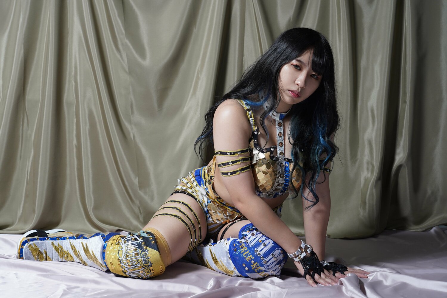 両親の後押しを受けて、プロレス界に足を踏み入れた渡辺。華麗な空中技を得意とするマスクマンのドラゴン・キッドに憧れていたという