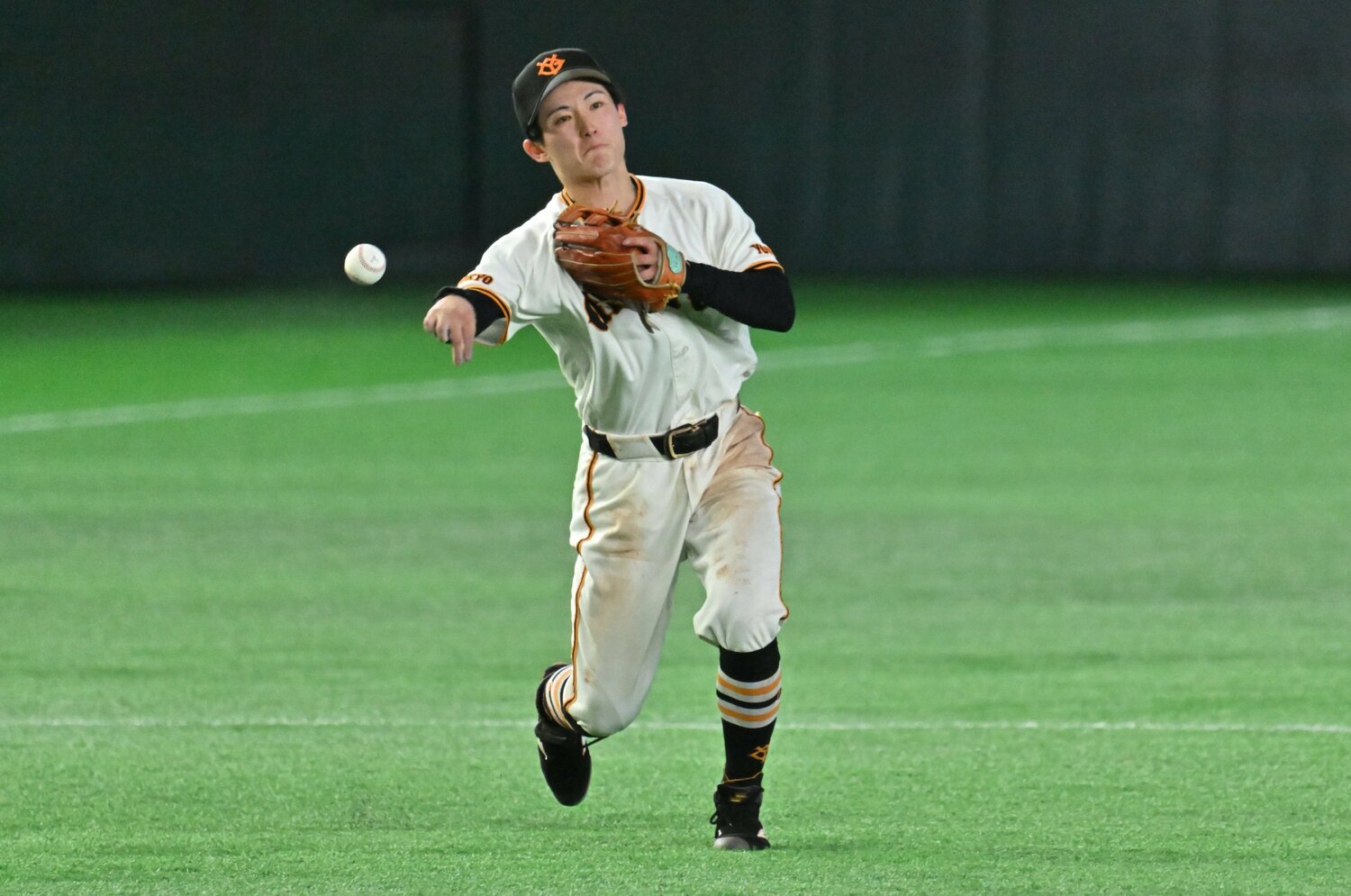 浦田は内野各ポジションを守れるユーティリティ性も持ち味だ ©Hideki Sugiyama