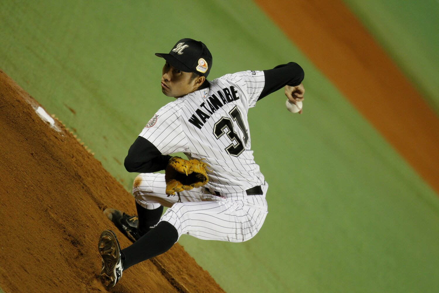 元ロッテの父・俊介さん。2006年、2009年のWBCでは日本代表としても活躍　©︎BUNGEISHUNJU