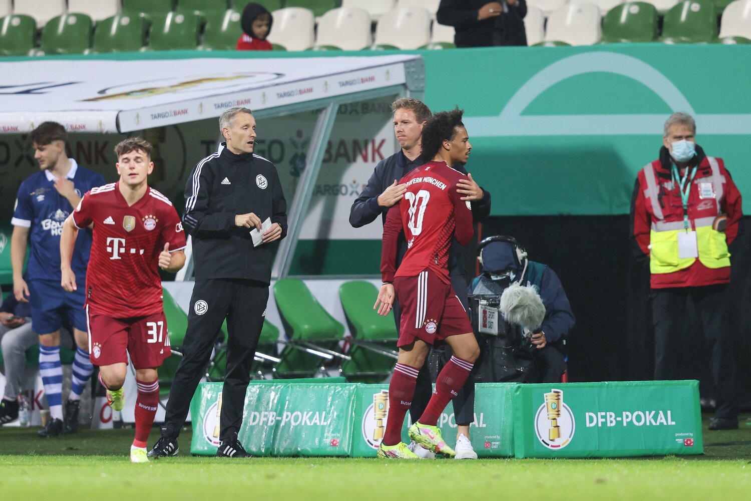 確かな目を持つナーゲルスマン監督のサポートを受け、サネは完全復活への道を歩む©Getty Images