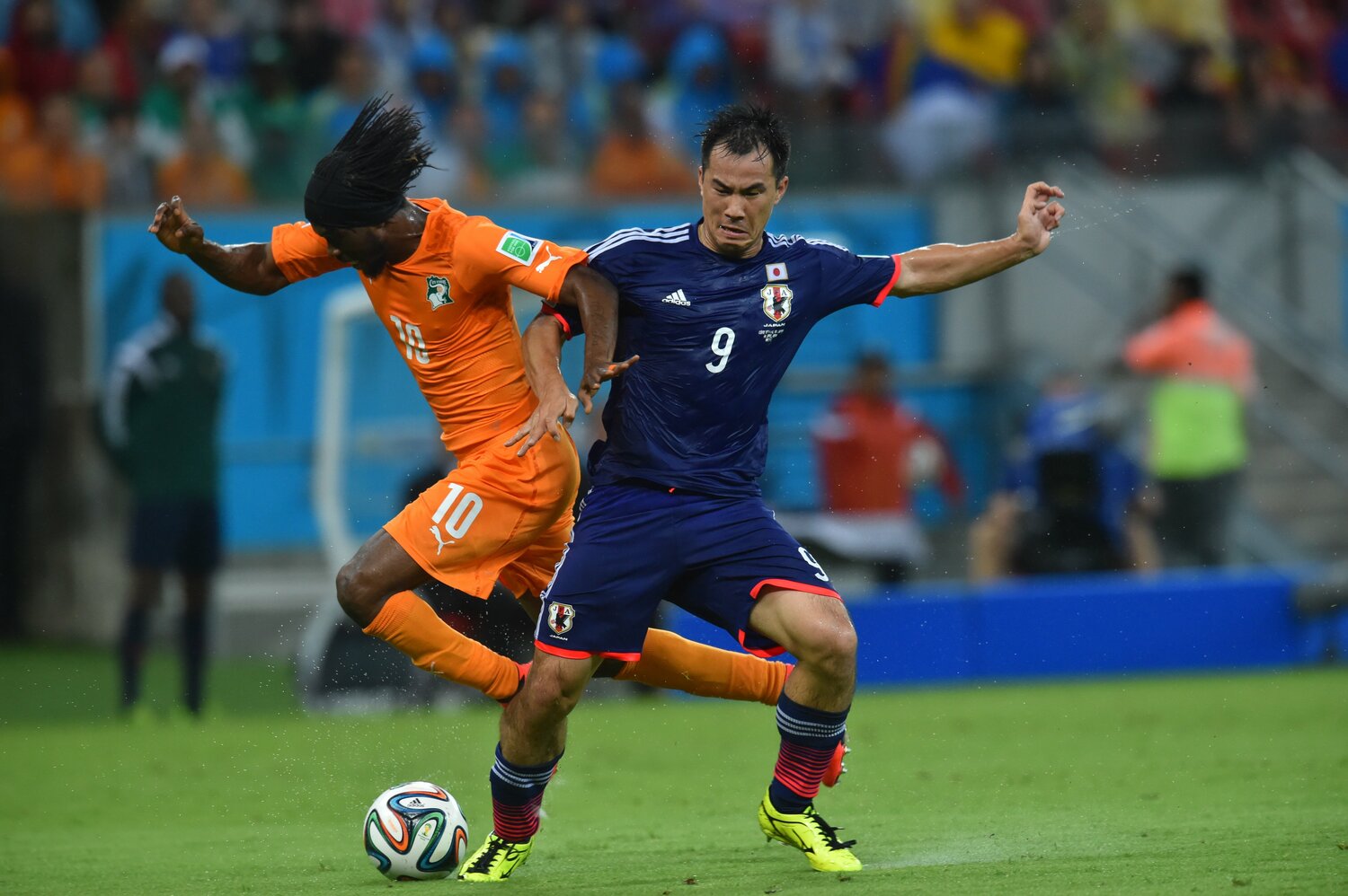 ブラジルＷ杯の岡崎　©JMPA