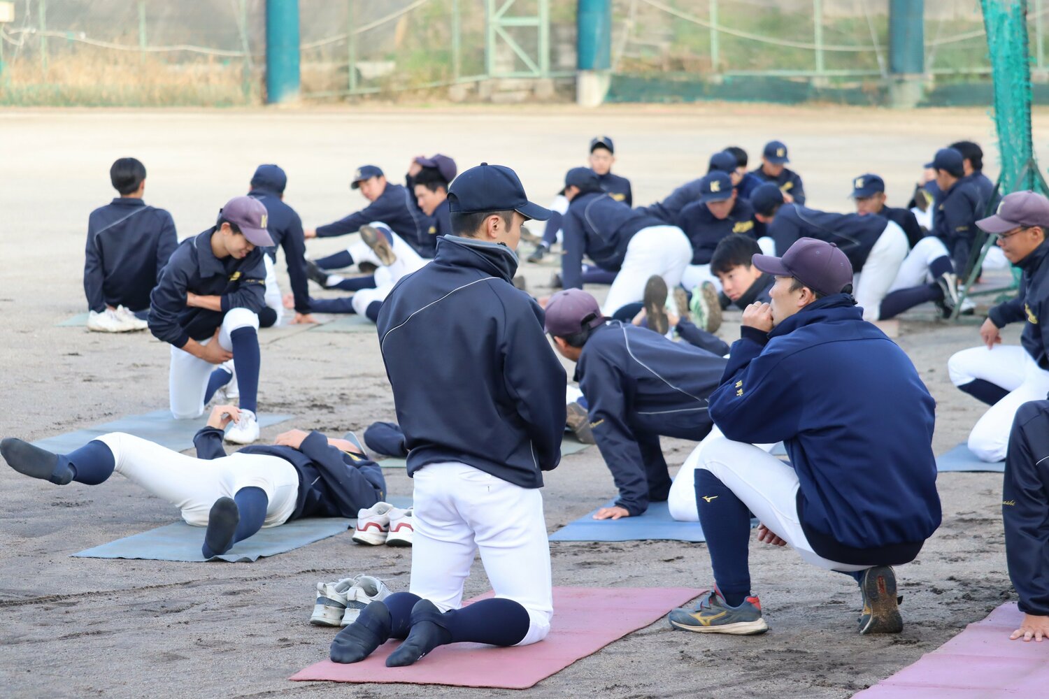 現在は1、2年生だけでも部員は35人。少子化の中にあっても活気がある ©Genki Taguchi