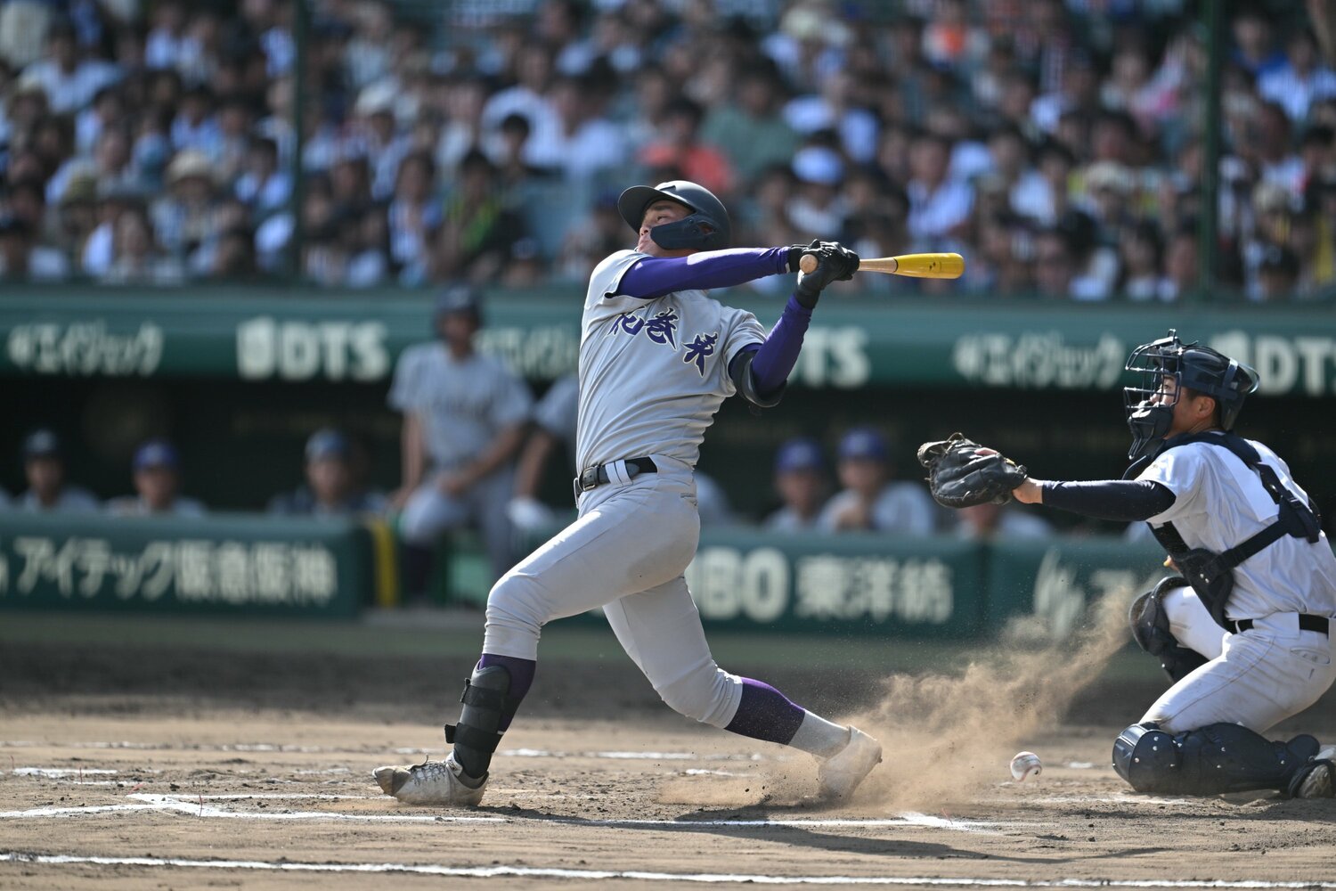 今大会でスケールの大きなスイングを見せた赤間だが　©Hideki Sugiyama