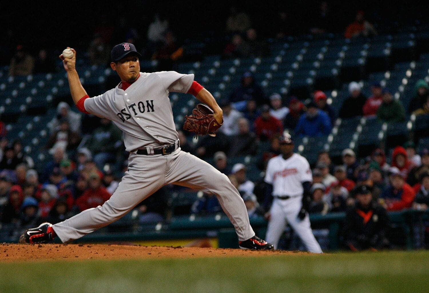 レッドソックス時代の2011年6月にトミー・ジョン手術を受けた松坂。復帰登板は翌13年6月だった ©Getty Images