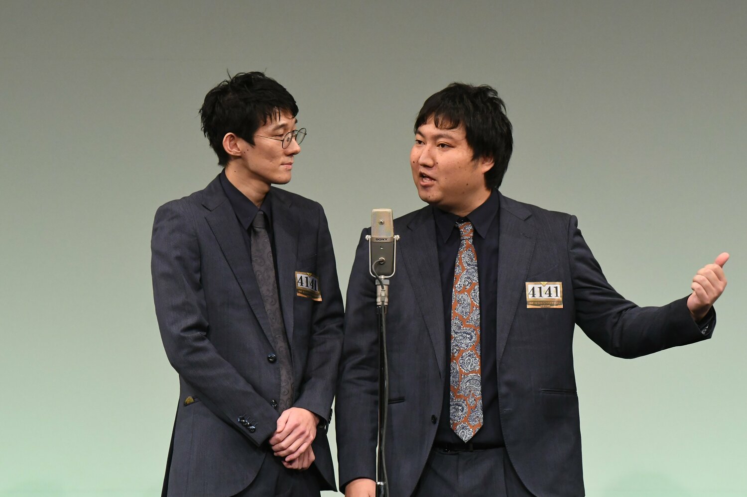 ロングコートダディ（吉本興業）。初の決勝進出　©M-1グランプリ事務局