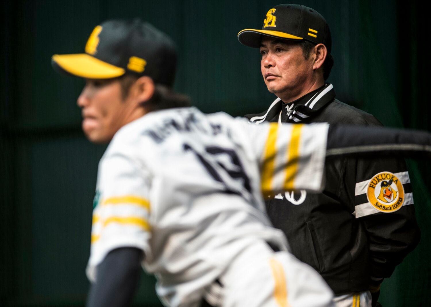 監督就任1年目（2015年）のキャンプで撮影 ©Takuya Sugiyama