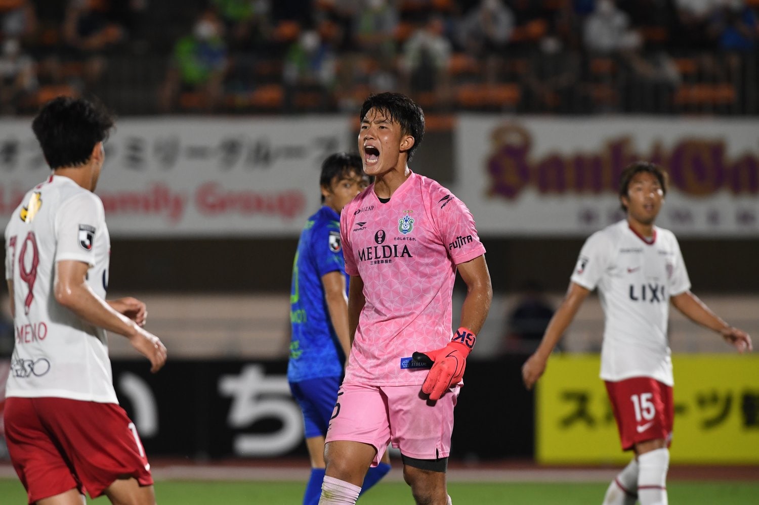 谷にとってJ1デビューとなった鹿島戦©Getty Images