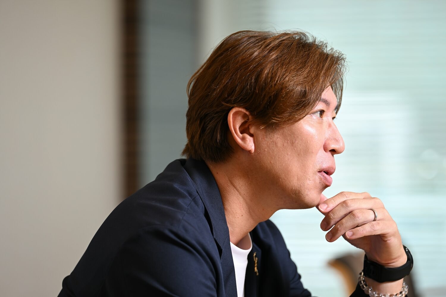 若手選手のみならず、参入2年目のフロントにまで知見をアドバイスしたという ©Keiji Ishikawa