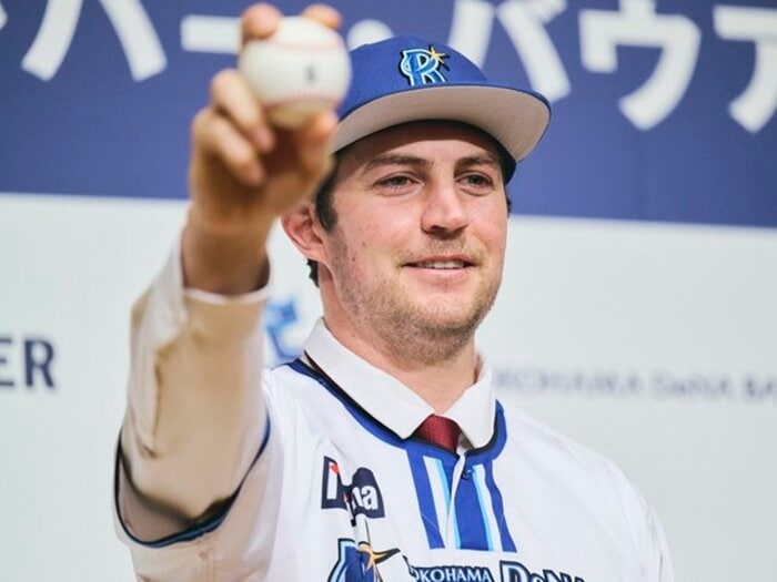 バウアーまた炎上…「2021年の年俸約38億円→DeNAで今季4億円」“日米経済格差”の中で「87年ヤクルトのホーナー」のようになれるか?<Number Web> photograph by Yuki Suenaga