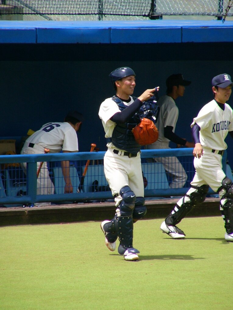 國學院大時代の嶋基宏　©︎Sankei Shimbun