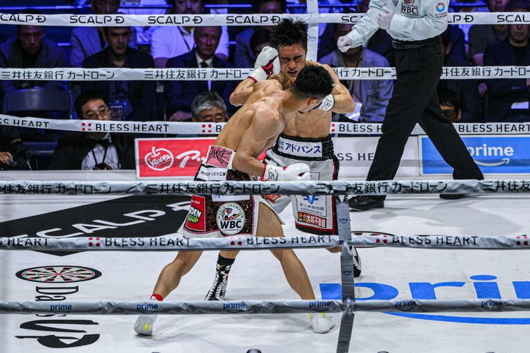 中谷潤人vs.西田凌佑（WBC・IBF世界バンタム級王座統一戦） ©Takuya Sugiyama