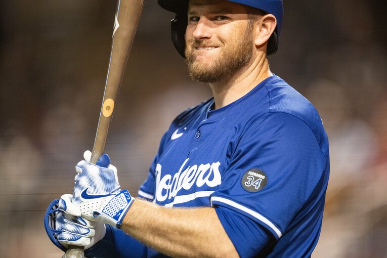 ドジャース同僚のマックス・マンシー、34歳 ©Nanae Suzuki