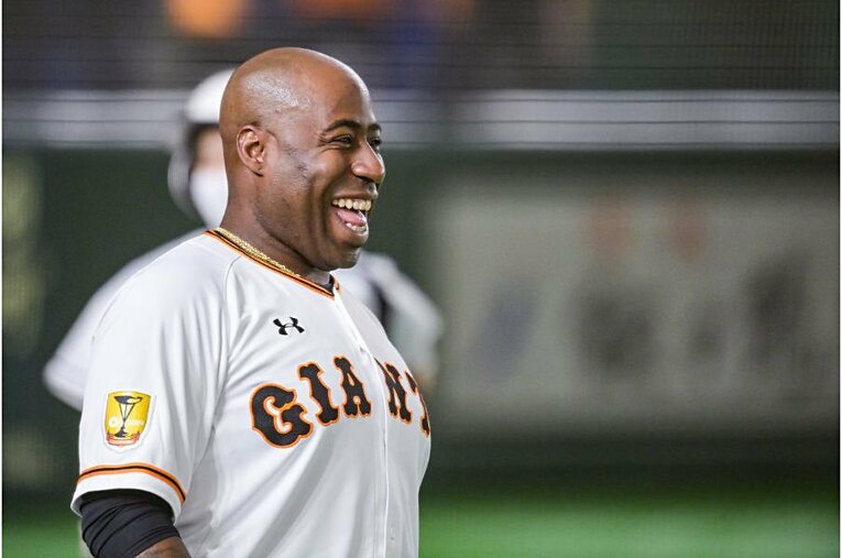 巨人のムードメーカー、ウィーラー。ソフトバンク相手に意地を見せられるか©Naoya Sanuki