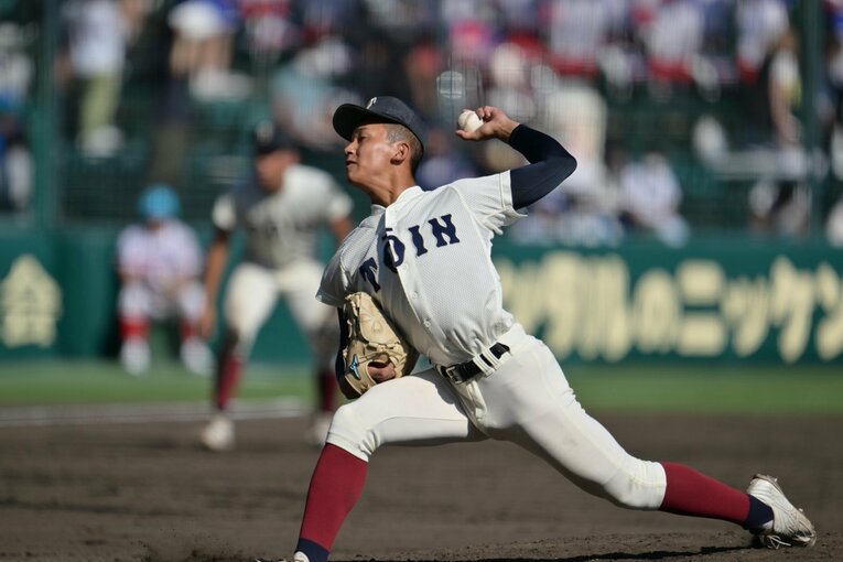 前田の力投　©Hideki Sugiyama