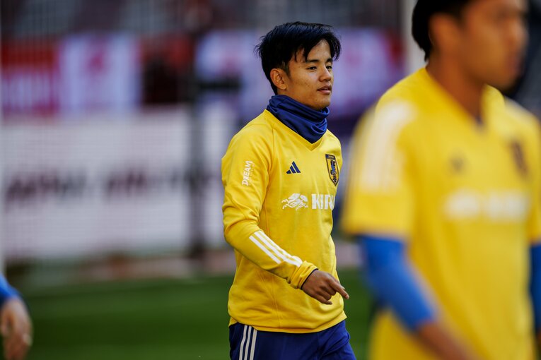 久保建英には左足のプレースキッカーとしても期待が集まる　©Kiichi Matsumoto